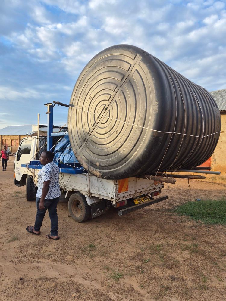 The first load…